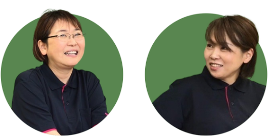 社会福祉法人 彩咲会 もみの木こども園 園長 小林 しげ美 様 主幹保育教諭 木島 才子 様